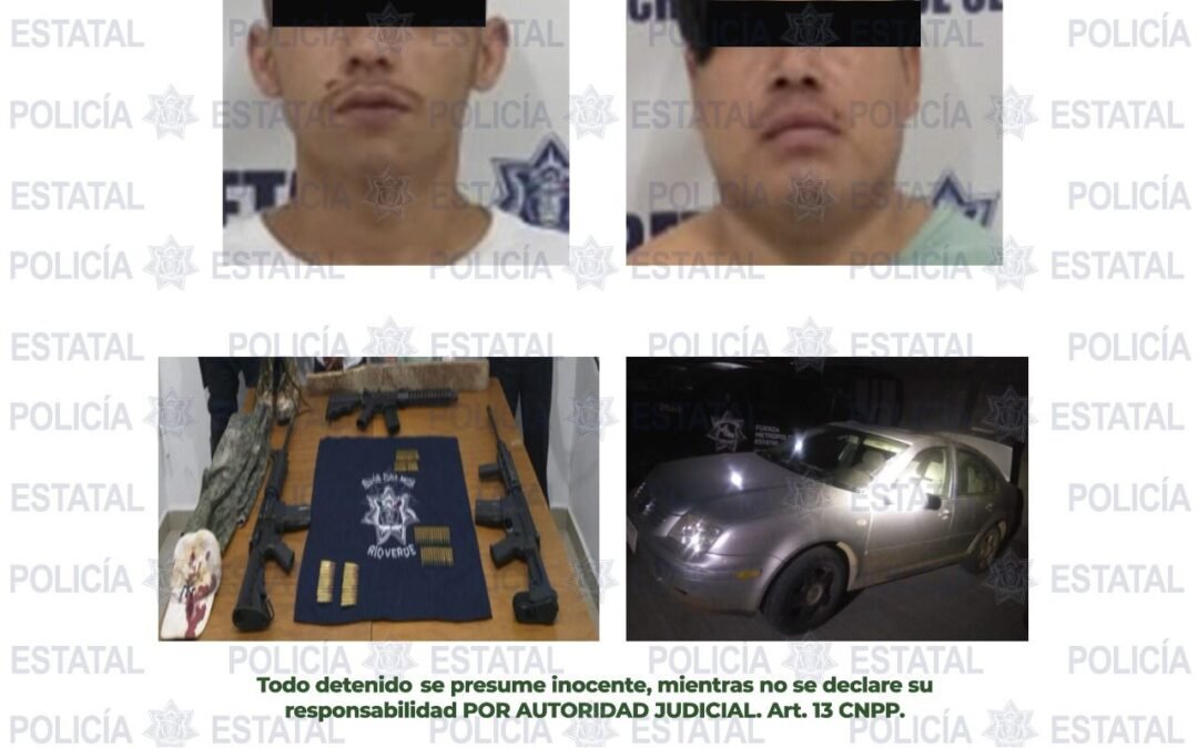 Policías Estatales detienen a presuntos secuestradores en la Zona Media