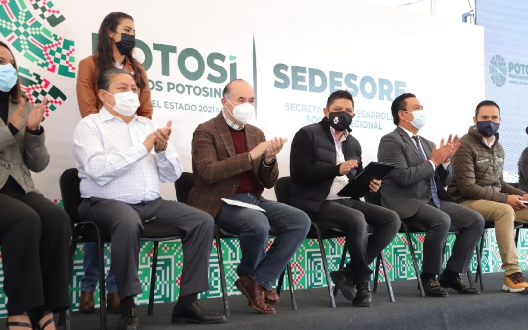 Programas sociales beneficiarán a 45 mil familias potosinas: Enrique Galindo