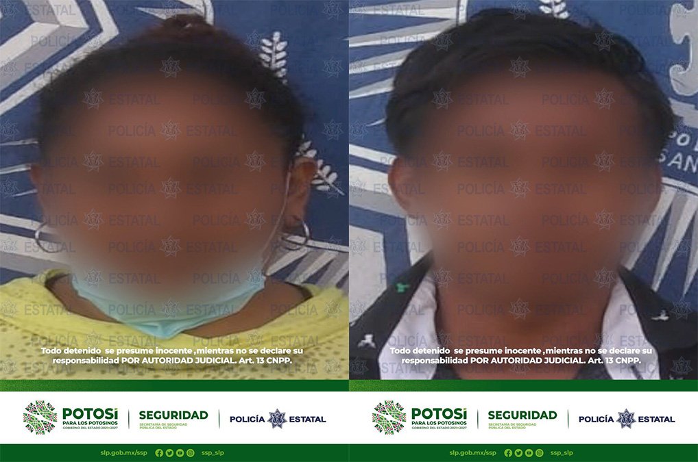 Policías Estatales detienen a una pareja por presunta transportación de piezas arqueológicas sin permiso