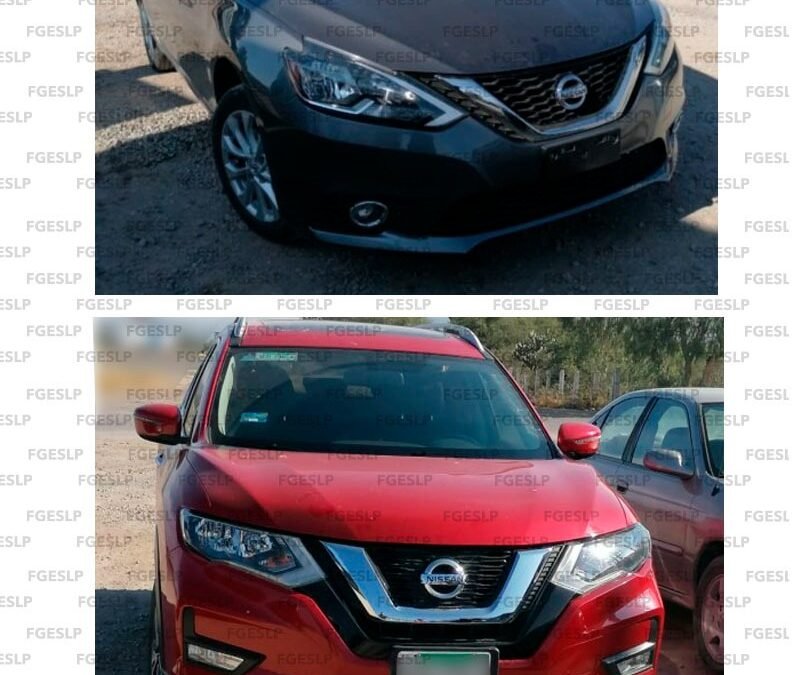 Aseguran dos vehículos con números de serie alterados