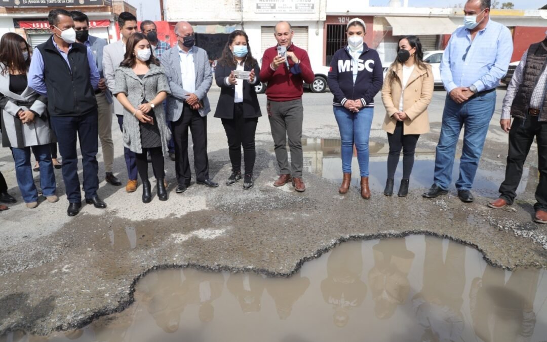 Desde la app “Gobierno Municipal SLP” podrán reportarse baches en la Capital