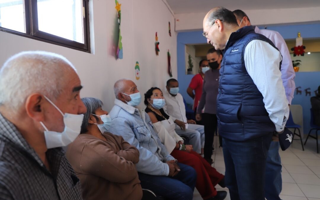 Enrique Galindo anunció inversión por 1 MDP para ampliar albergue en Villa de Pozos