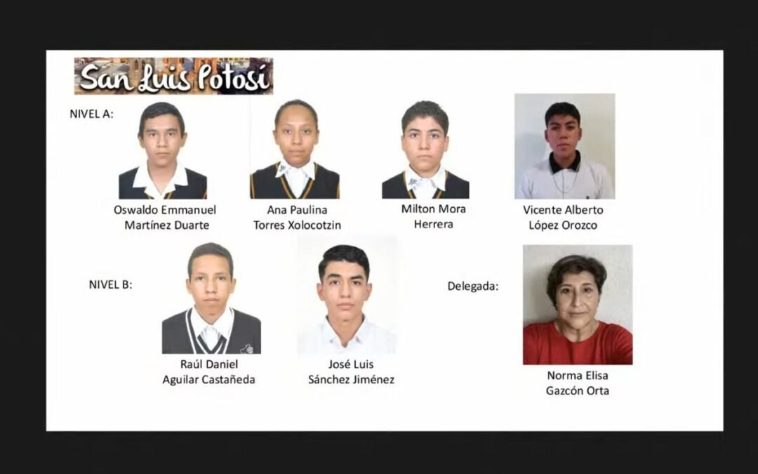 Estudiantes de COBACH obtienen oro y bronce en olimpiada nacional de química