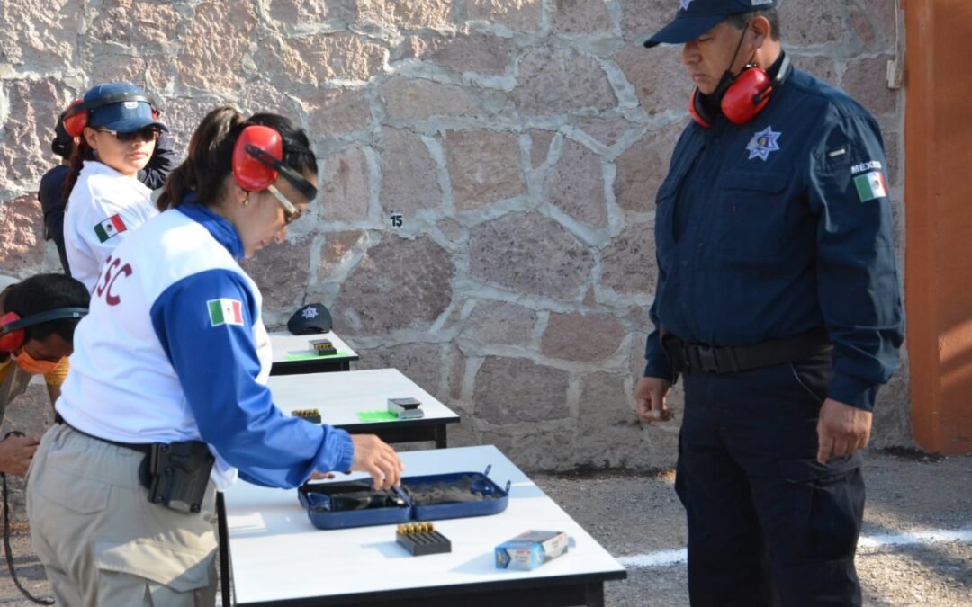 México acaparó las medallas de Tiro Policial de los Juegos de Policías y Bomberos