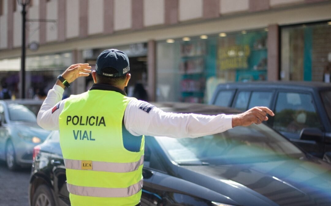 Policía Vial implementa dispositivo por carrera atlética de policías y bomberos