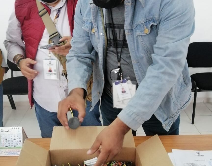 Protección Civil Municipal aseguró cuatro kilos de pirotecnia, en dos eventos distintos