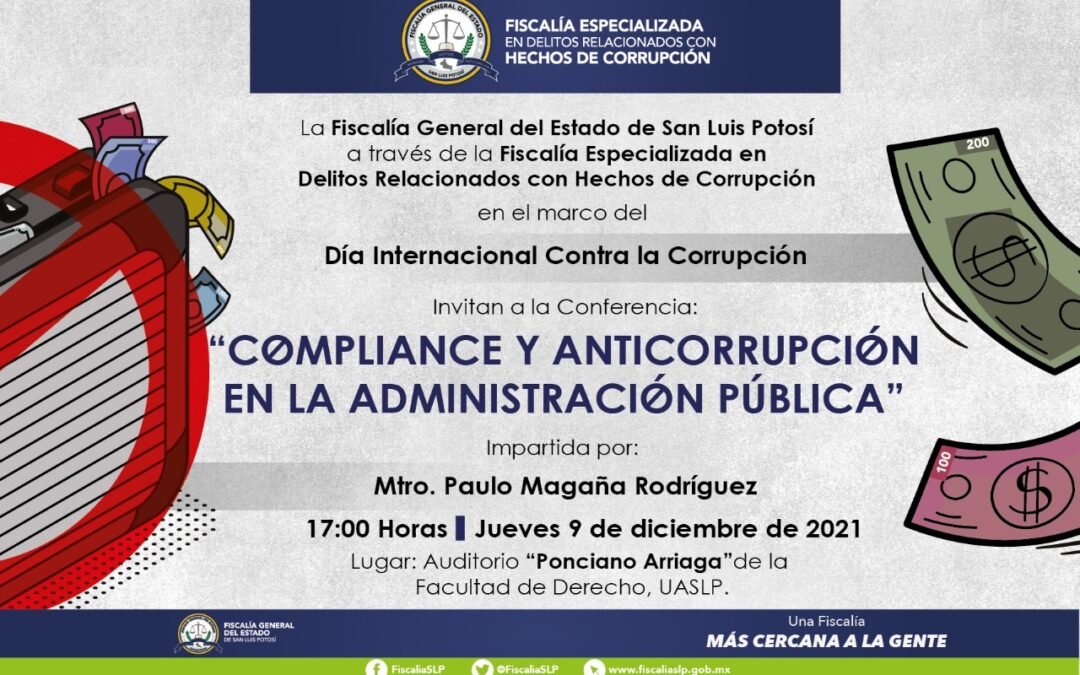 Realizarán foros temáticos por el día internacional contra la corrupción