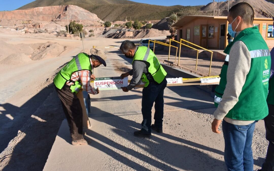 SEGAM suspende banco de materiales por perjuicio al medio ambiente
