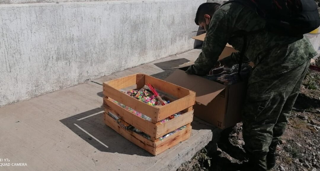 Se destruyeron 30 kilos de pirotecnia asegurada en la primera parte del Operativo Cohetón