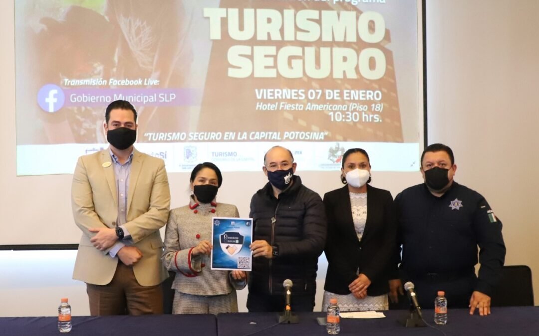 El alcalde Enrique Galindo presentó el programa “Turismo Seguro”
