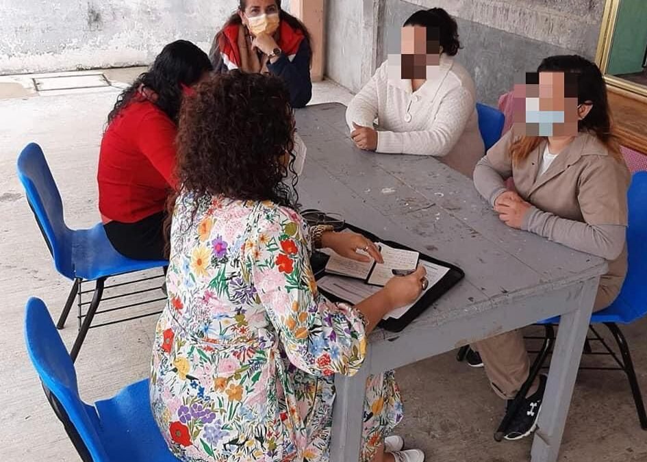 IMES y defensoría pública visitan y atienen a mujeres en Cereso´s