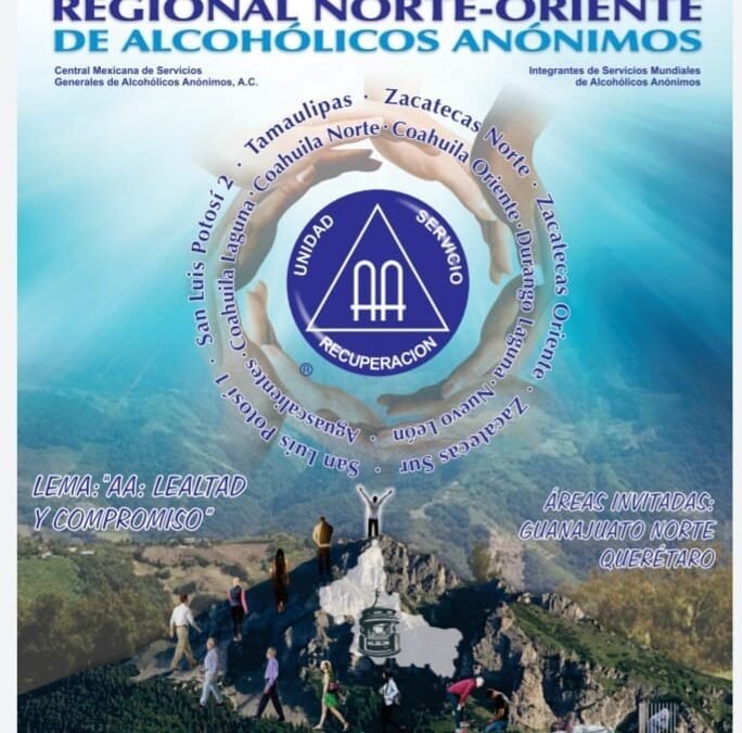 SLP será sede del 44 Congreso Regional Norte-Oriente de AA