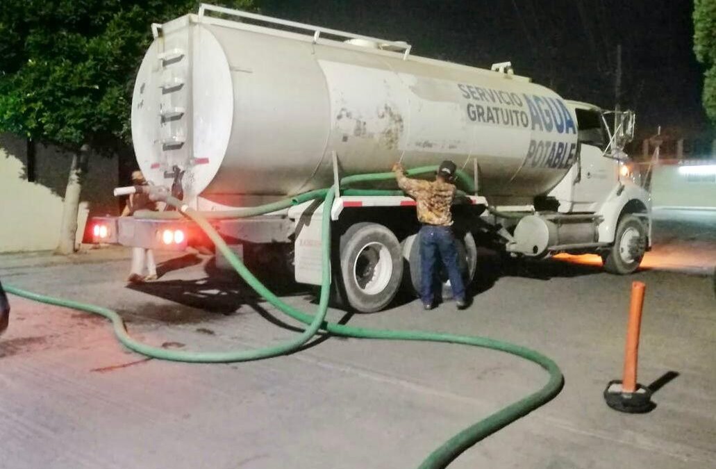 Desarrollo Social de la Capital ha entregado más de medio millón de litros de agua por nueva falla de El Realito