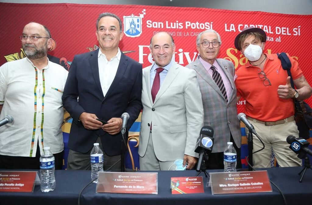 Más de 40 eventos culturales, artísticos y deportivos tendrá SLP en el Festival San Luis en Primavera