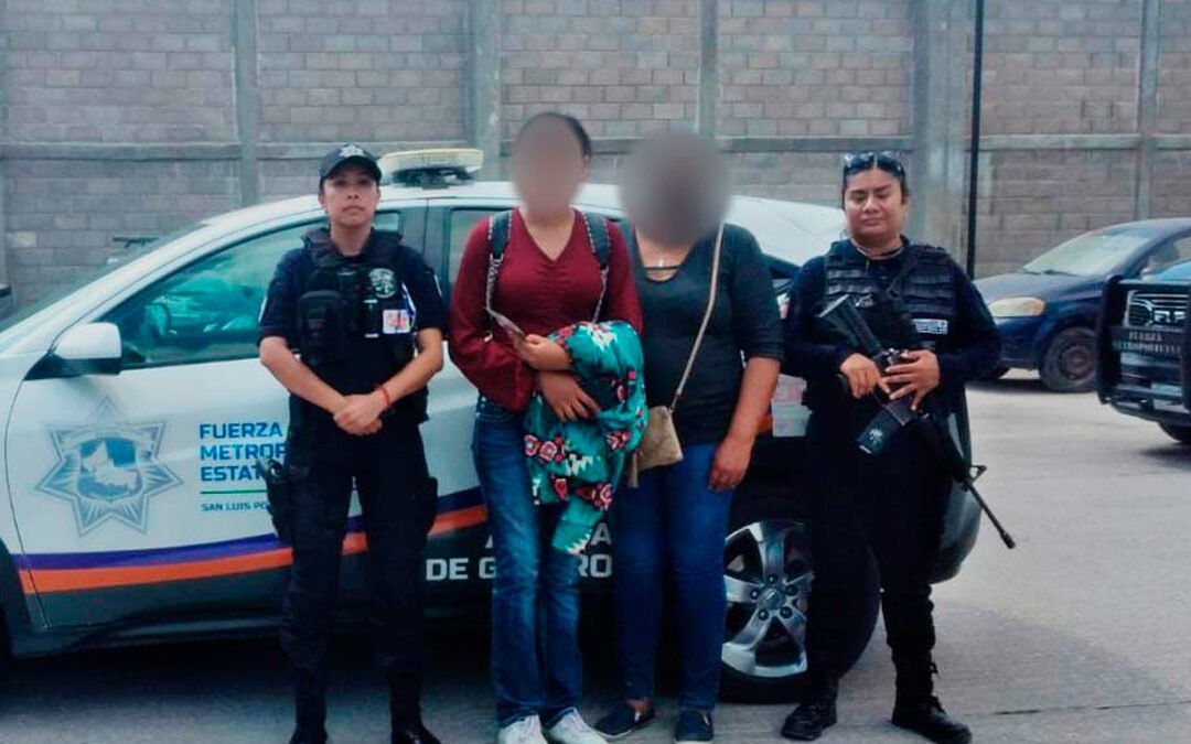 Policías estatales rescatan a víctima de secuestro virtual