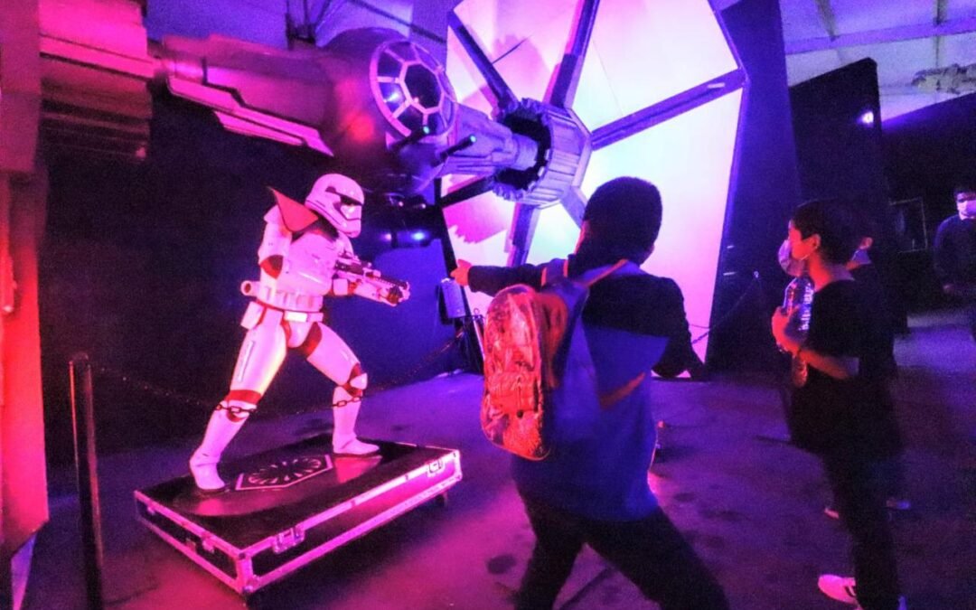 Niñas y niños atendidos por el Sistema Municipal DIF visitan “Exhibición de las Galaxias”