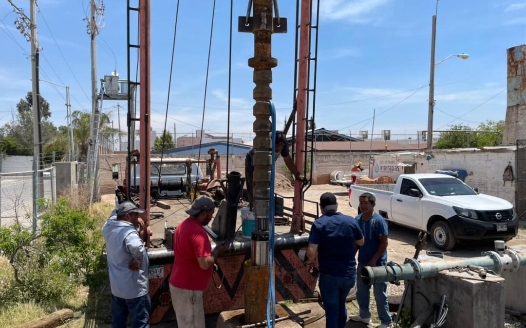 CONCLUYE INTERAPAS MANTENIMIENTO INTEGRAL EN POZO LAS PALMAS EN EL MUNICIPIO DE SOLEDAD DE GRACIANO SÁNCHEZ