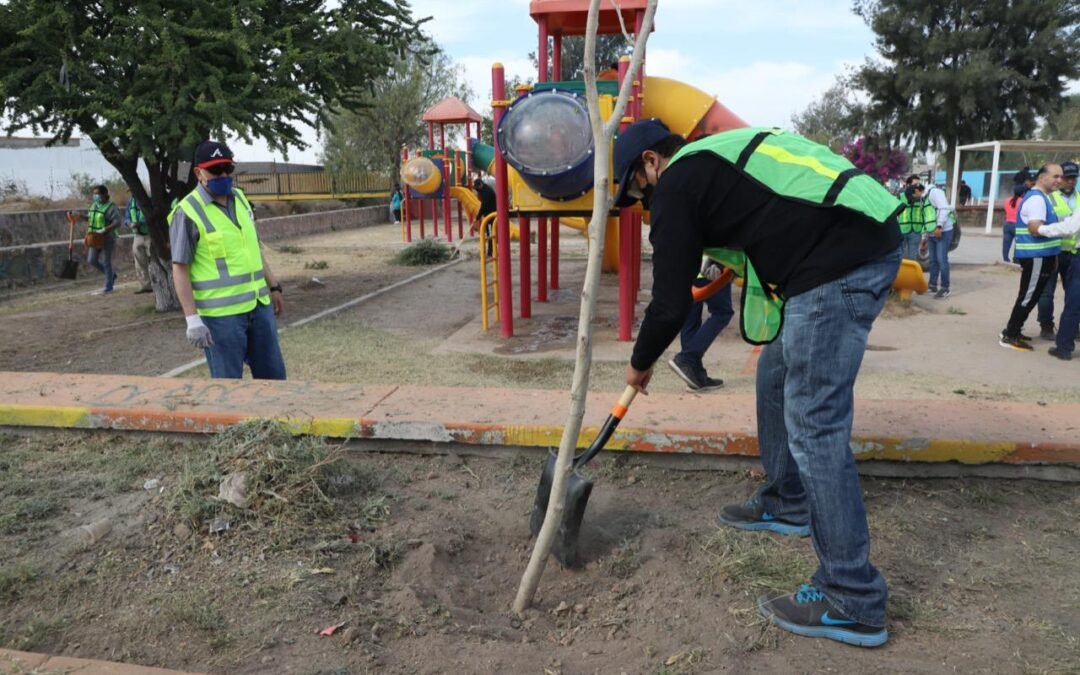 Acciones de limpieza y mantenimiento del Gobierno de la Capital llegan a La Pila