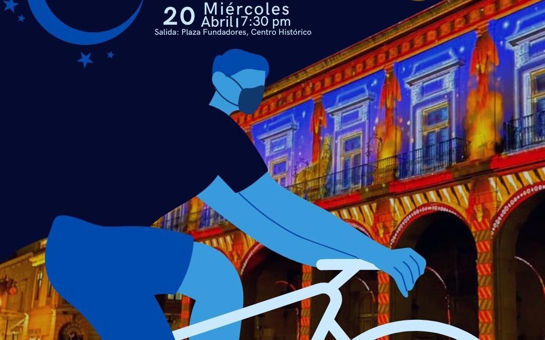 Sorpresas y una gran experiencia se vivirá en la Rodada Nocturna Municipal que se desarrollará este miércoles 20 de abril