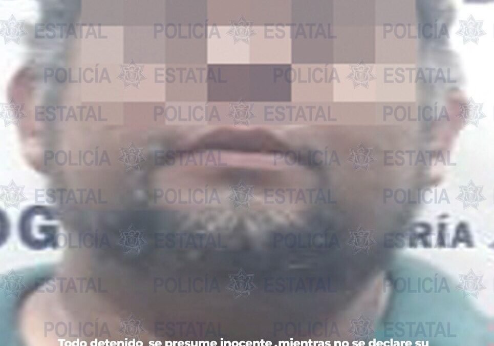 En diferentes hechos, policías estatales detienen a dos hombres por presunta violencia familiar