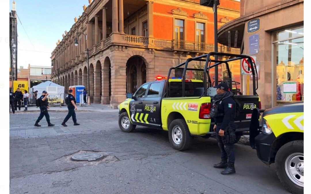 Secretaría de Seguridad y Protección Ciudadana activa operativo de seguridad en Centro Histórico