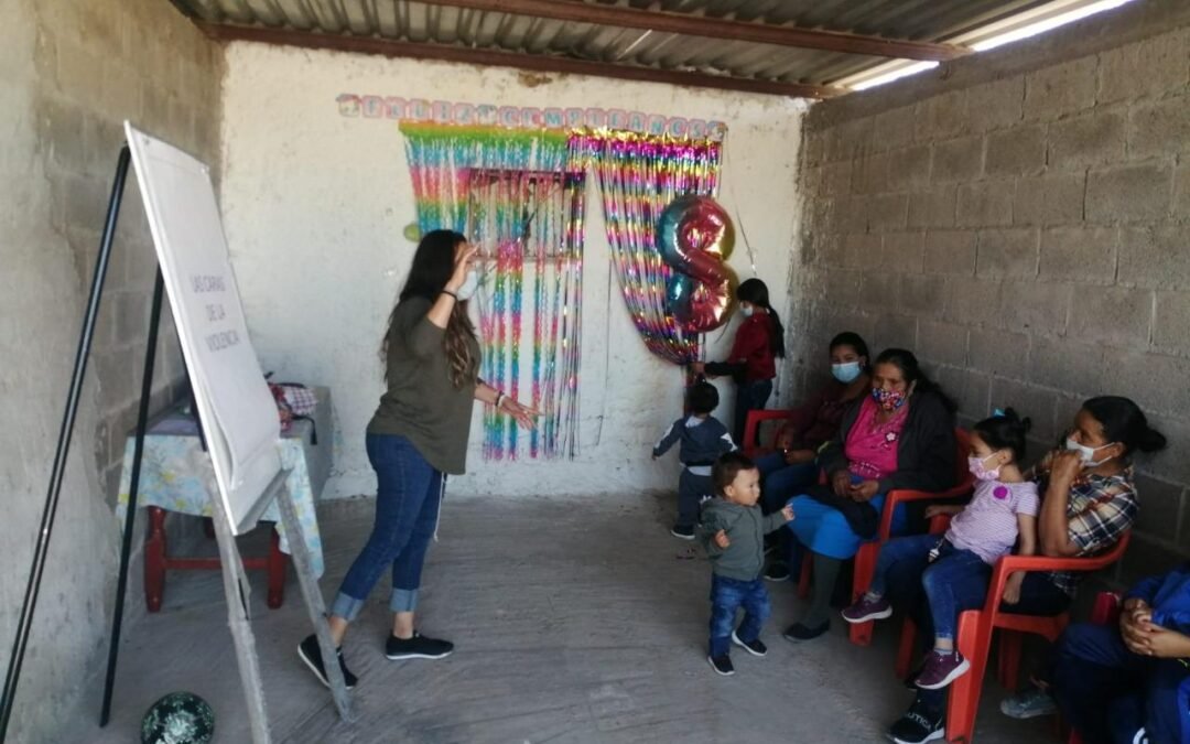Niñas y mujeres recibieron atención especial ante posible violencia de género