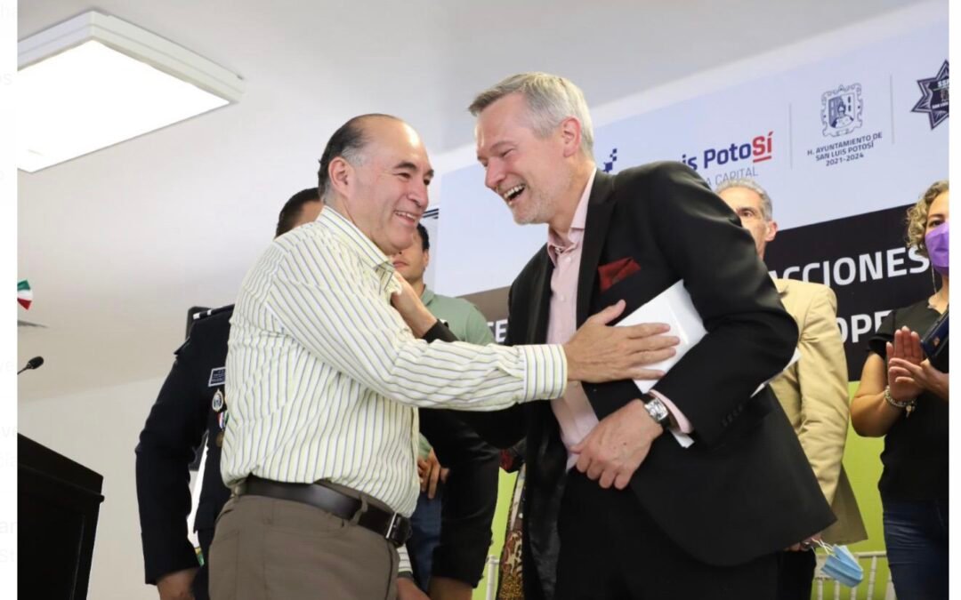 El municipio de San Luis Potosí continuará trabajando con la Unión Europea en materia de seguridad