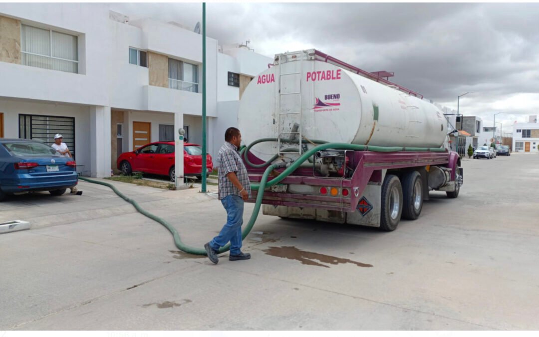 POR NUEVA FALLA DE EL REALITO, ACTIVA INTERAPAS PLAN EMERGENTE DE DISTRIBUCIÓN DE AGUA