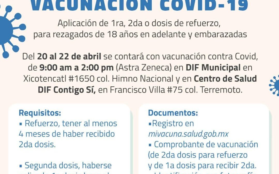 Jornada de vacunación de covid-19