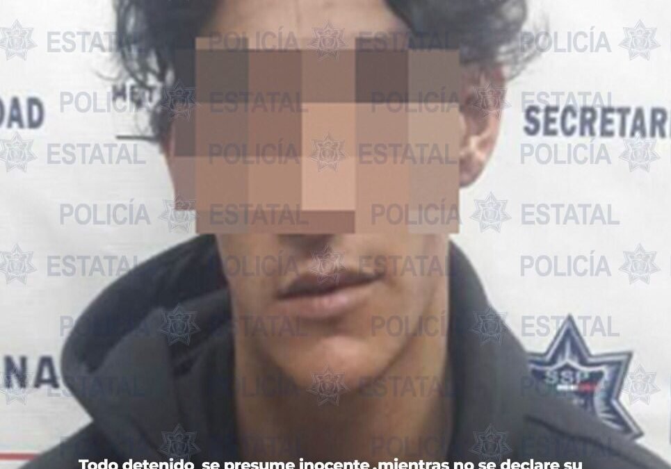 POLICÍAS ESTATALES DETIENEN A HOMBRE ARMADO DURANTE OPERATIVO EN LA COLONIA LOS REYES