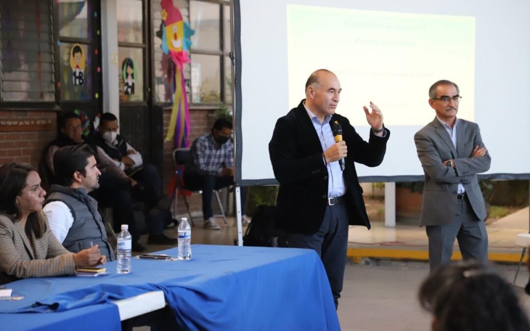 Enrique Galindo realizó la primera reunión de trabajo con presidentes y presidentas de Juntas de Participación Ciudadana