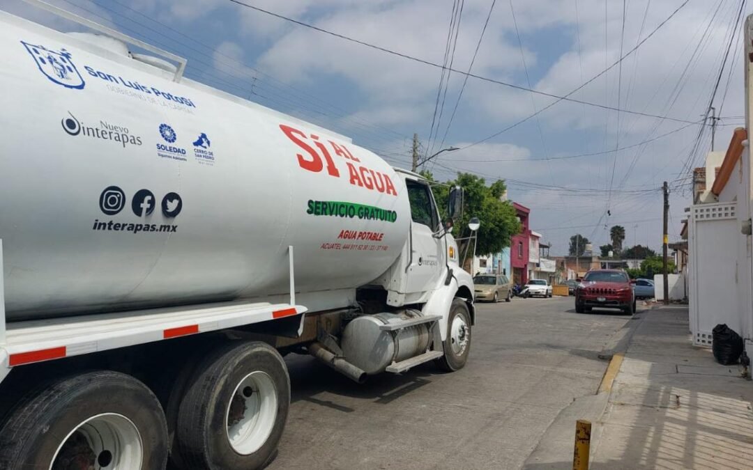 Se regulariza servicio de agua potable en zonas afectadas por El Realito