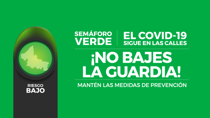 Del 4 al 17 de abril, Semáforo Verde para SLP