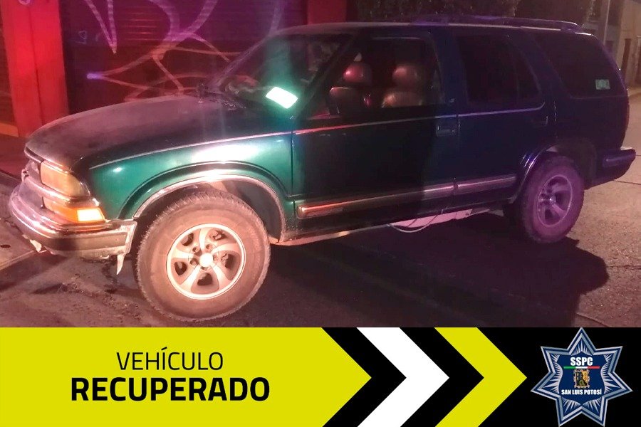Mediante reporte al C4 municipal, agentes de la SSPC localizan vehículo con reporte de robo en el cuadrante sur