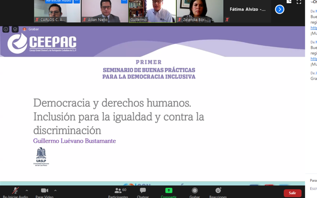 Inicia Seminario de Buenas Prácticas para la Democracia Inclusiva del CEEPAC