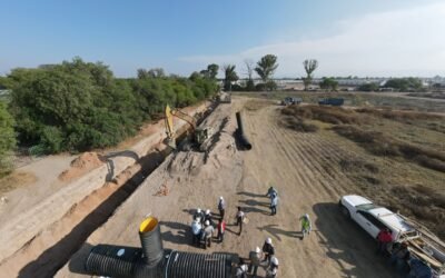 COLECTORES SANITARIOS QUE CONSTRUYE INTERAPAS, ESTARÁN LISTOS A MITAD DE 2022