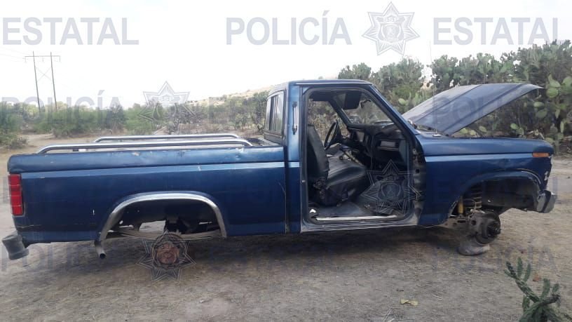 POLICÍAS ESTATALES LOCALIZAN 7 VEHÍCULOS CON REPORTE DE ROBO EN LA CAPITAL POTOSINA