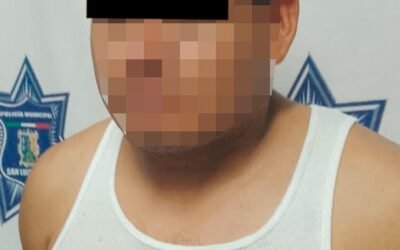 Agentes de Guardia Municipal atienden hecho de violencia familiar en Ciudad Satélite