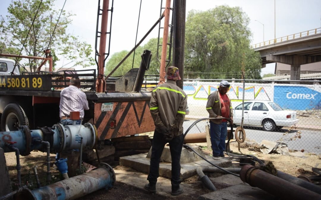 ACUERDA INTERAPAS ENTREGA DE AGUA POR TANDEO Y PIPAS DEBIDO A FALLAS EN POZO AVENIDA MÉXICO