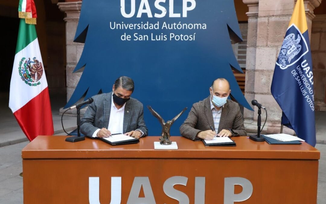 UASLP y Ayuntamiento firman convenio de colaboración institucional