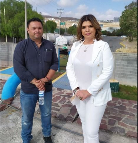 Regidora Ángeles Hermosillo gestiona mejoras al servicio de pipas del Interapas