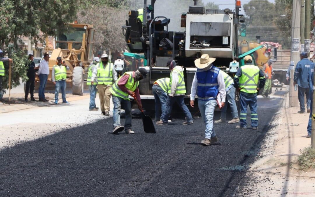 Alcalde Enrique Galindo dio inicio a la rehabilitación de la B. Anaya