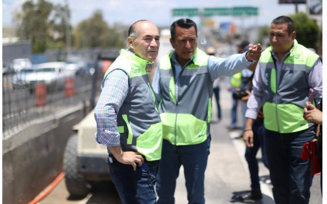 Alcalde Enrique Galindo constata importantes avances en obras de  Salvador Nava
