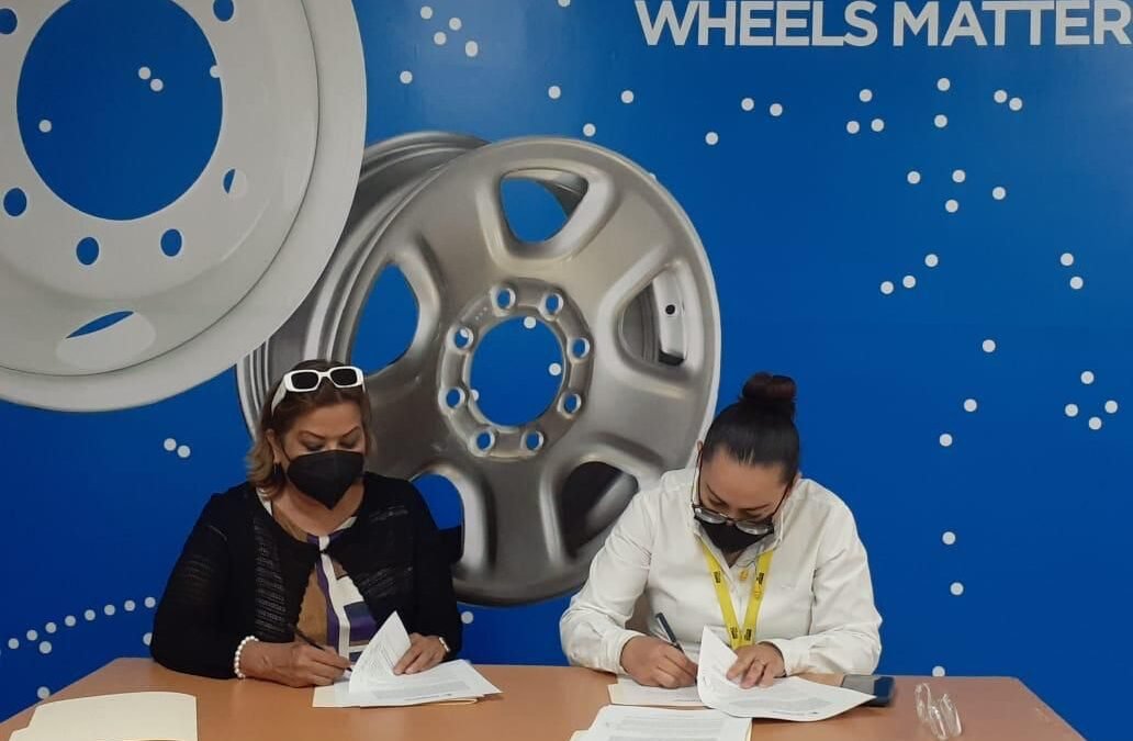 Instancia de las Mujeres y la empresa Maxion Wheels firman convenio a favor de las mujeres