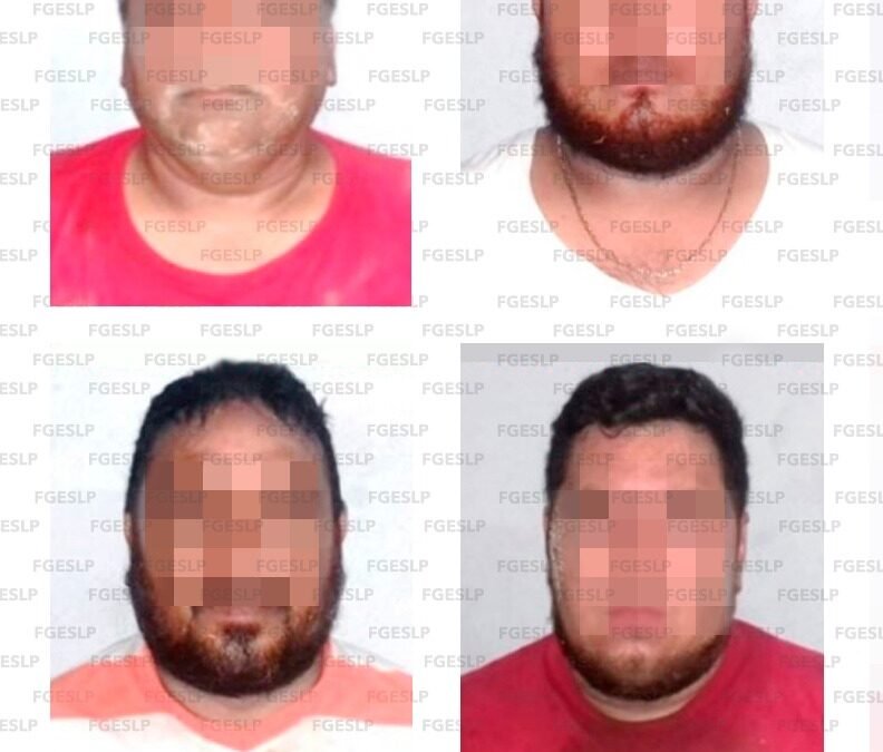 PDI EN CIUDAD VALLES DETIENE A CUATRO HOMBRES POR PROBABLE ROBO DE VEHÍCULO