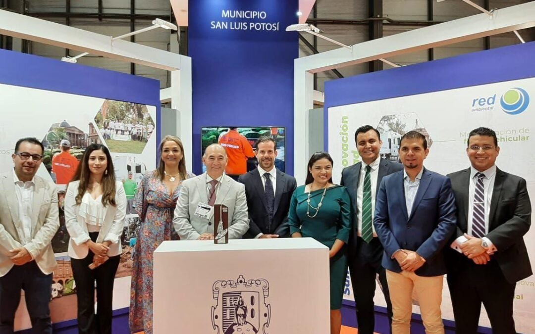 El Ayuntamiento de San Luis Potosí recibe el galardón internacional “La Escoba de Platino”