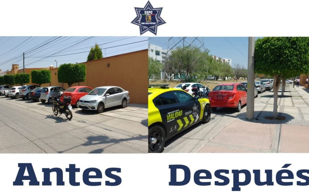 Continua con operativo de ordenamiento vial