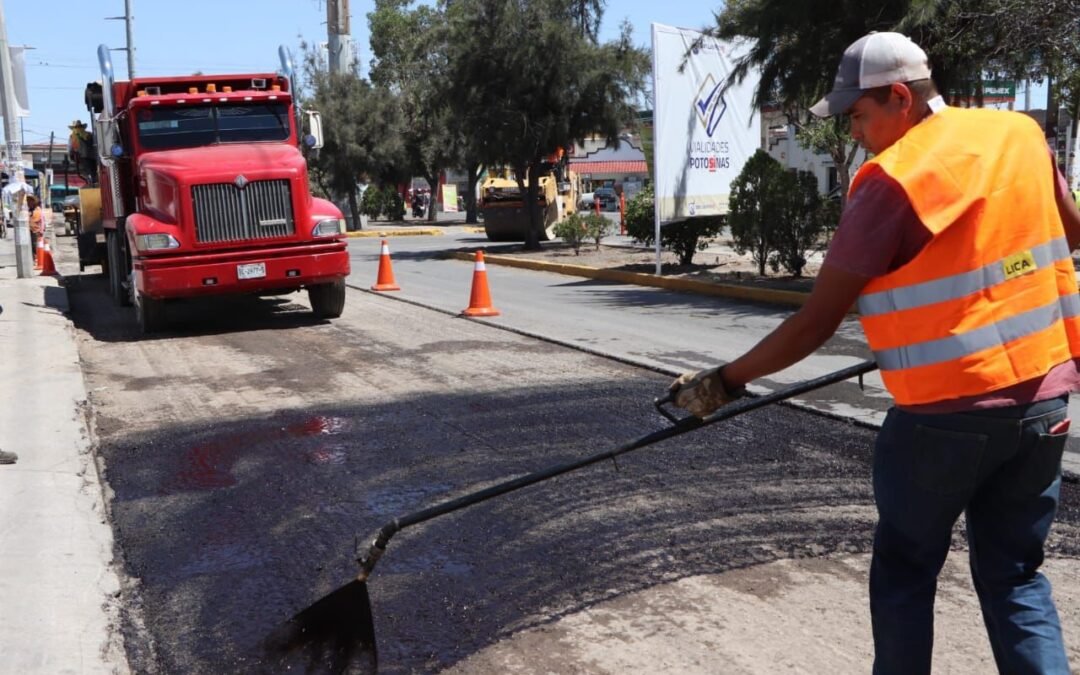 Se da inicio a la obra de rehabilitación de Av. Salk