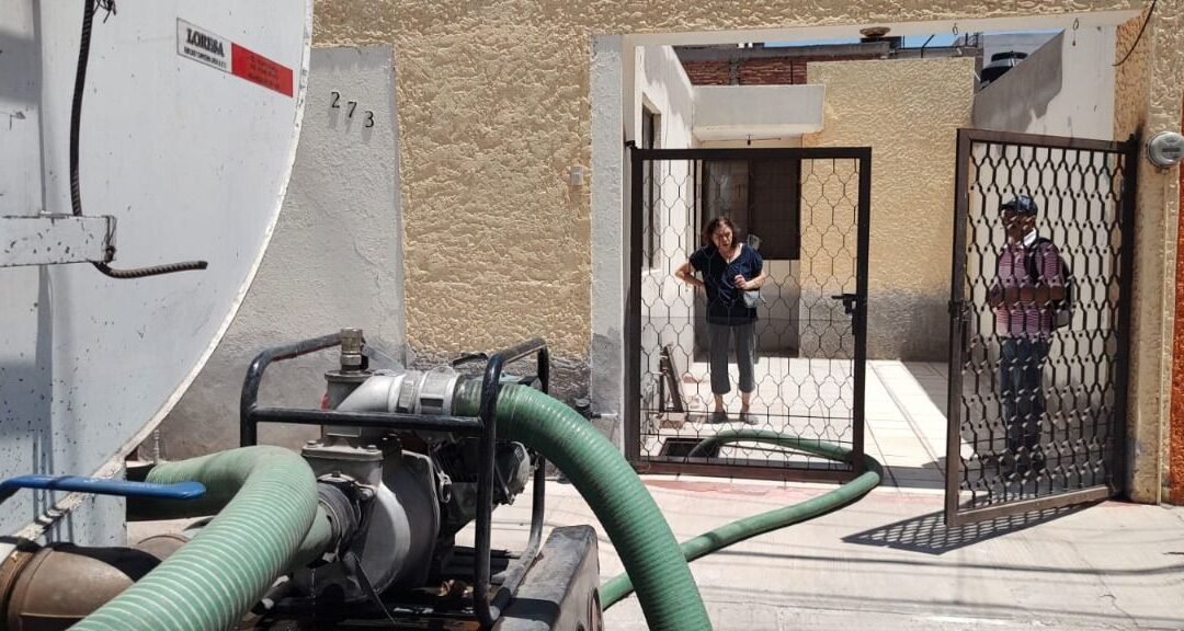 100 millones de litros de agua para zona metropolitana en mayo