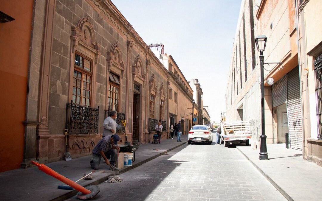 UGCH interviene en calles del primer cuadro de la ciudad